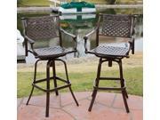 Lakeside Bar Stool in Copper Set of 2