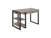 Urban Blend Computer Desk in Ash Gray