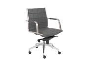 Low Back Office Chair in Gray