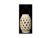 Ceramic Lantern in Cream