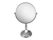 6.7 in. Freestanding Bath Magnifying Makeup Mirror