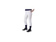Alleson Women s Fastpitch Pant in White X Small