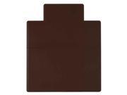 Leather Chairmat with Lip