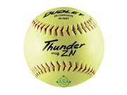 12 in. Thunder Hycon ZN Slow Pitch Softball Set of 12
