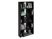 Expandable Bookcase in Midnight Onyx Finish