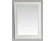 Bathroom Vanity Mirror in Soft White Finish