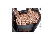 Hammock Back Seat Cover with Kensington Plaid Fabric