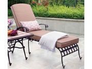 76.83 in. Adjustable Back Chaise Lounger Set of 2