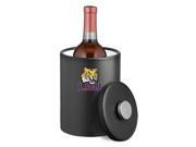 LSU Black 2 Qt. Tall Ice Bucket with Thick Leatherette Lid