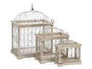 3 Pc Celestial Bird Cage Set