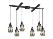 ELK Lighting Duncan 6 Light Pendant Oil Rubbed Bronze 46172 6