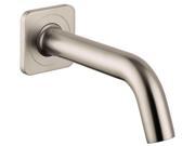 7.12 in. Tub Spout in Brushed Nickel