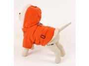 Dogrich Italian Winter Coat in Orange Size 10
