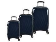 3 Pc Light Weight Bag Set in Navy