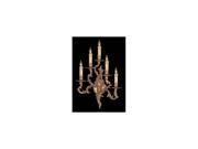 Crystorama Oxford Ornate Cast Brass Wall Sconce 705 OB