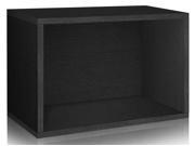 Eco friendly Large Rectangle Shelf in Black