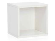 Eco friendly Stackable Open Cube in White