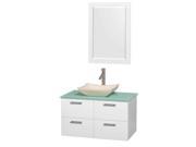 Mirror Single Bathroom Vanity Set