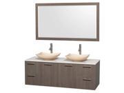 Double Bathroom Vanity Set