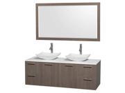 Countertop Double Bathroom Vanity Set