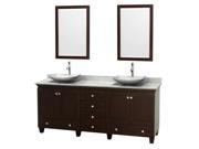 Contemporary Double Bathroom Vanity Set