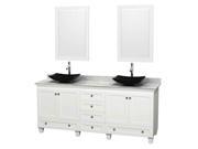 4 Doors Double Bathroom Contemporary Vanity