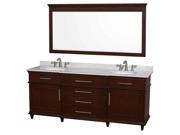80 in. Double Bathroom Vanity with Drawers