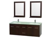 60 in. Bathroom Vanity with Drawers in Espresso