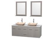 2 Drawers Double Bathroom Vanity Set