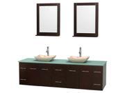 6 Drawers Double Bathroom Vanity Set with Countertop