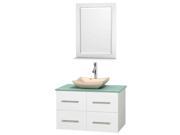 22.75 in. Single Hole Bathroom Vanity Set