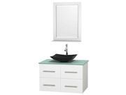 Eco Friendly Single Bathroom Vanity Set