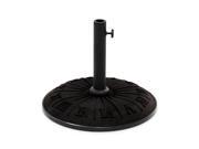 Compound Resin Umbrella Base Black