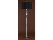 Canora 150W Crystal Metal Floor Lamp