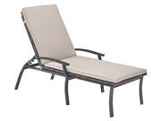Chaise Lounge Chair in Black Finish