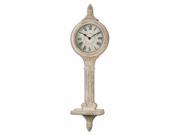 Uttermost Louisa Antiqued Ivory Wall Clocks