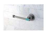 Kingston Brass BA8218SNDGL Green Eden 7 1 2 inch Toilet Paper Holder With Neopre