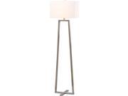 Floor Lamp with White Shade