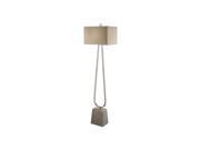 Polished Nickel Floor Lamp