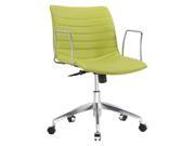 Comfy Mid Back Office Chair in Green
