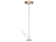 Floor Lamp with Gray Shade