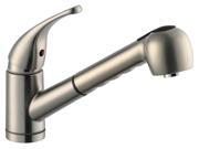 Kitchen Pullout Faucet in Satin Nickel Finish