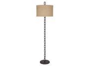 Floor Lamp in Brown finish