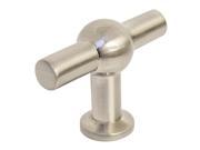 2.36 in. Cabinet Knob in Brushed Nickel Finish