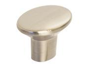 Steel Cabinet Knob in Brushed Nickel Finish