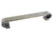 7.99 in. Cabinet Pull in Antique Brass Finish
