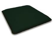 21 in. Seat Cushion in Forest Green