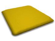 21 in. Seat Cushion in Sunflower Yellow