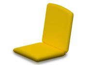 33.75 in. Full Cushion in Sunflower Yellow