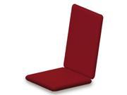 40 in. Full Cushion in Logo Red